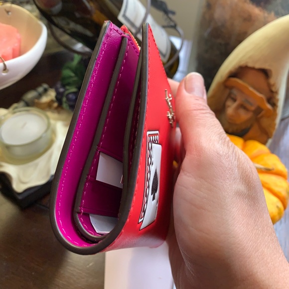 Authentic Kate Spade leather lucky zip wallet/ID - Picture 5 of 13